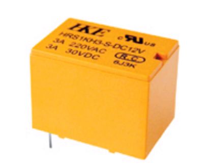 Picture of RELAY SPST 3A 12VDC RECT 4PCB