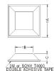 Picture of RUBBER FEET STICK-ON 13x13x3.5