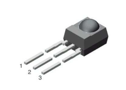 Picture of SENSOR IR RECEIVER  MODULE 40kHz