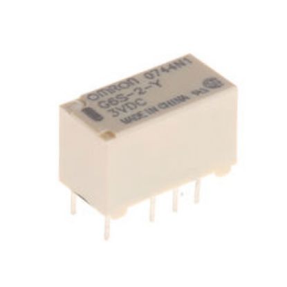 Picture of RELAY DPDT 2A 3VDC REC    8PCB