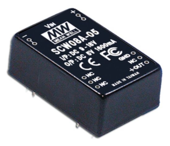 Picture of DC-DC CONVERTER DIL I=48 O=12   0A6 8W