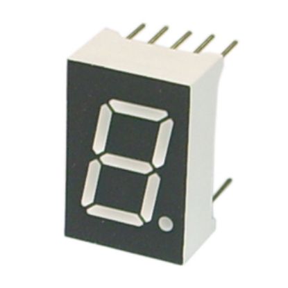Picture of DISP 7-SEG CC GRN 3mcd 12.7mm