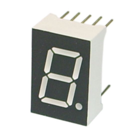 Picture of DISP 7-SEG CC GRN 3mcd 12.7mm