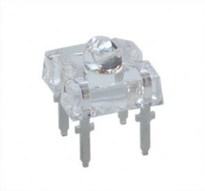 Picture of LED OVAL CL-RD 4PIN 3Kmcd 90-D