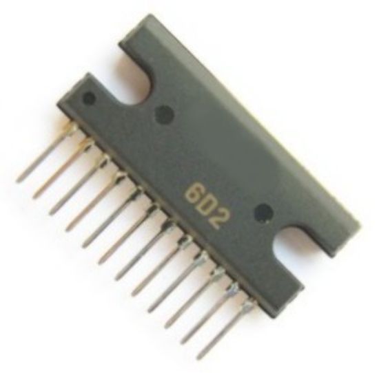 Picture of IC SIL 2CH 8W5 AUDIO AMPLIFIER