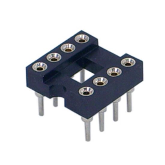 Picture of IC SOCKET 8W 0.3 8W TULIP RND - 60PCS/TUBE