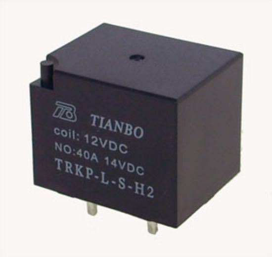 Picture of RELAY SPDT 40A 6VDC RECT 7PCB