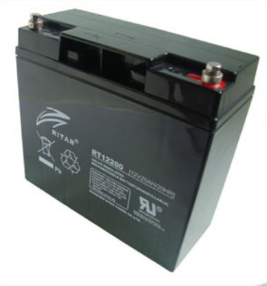Picture of BAT SLA 12V 20AH 181x77x167 TERM-M5