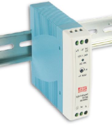 Picture of POWER SUPPLY D/R I=220V O=12V 1A67  20W