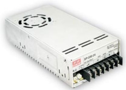 Picture of POWER SUPPLY ENCL. I=220VAC O=24V 8.4A  200W