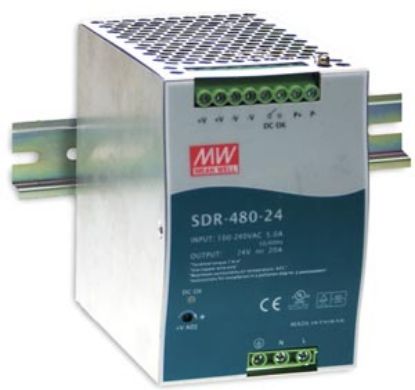 Picture of POWER SUPPLY D/R I=220VAC O=24V 20A