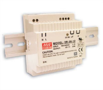 Picture of POWER SUPPLY D/R I=220 O=15 2A 30W