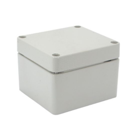 Picture of IP66 ALUMINIUM ENCLOSURE 75x80x57mm GREY