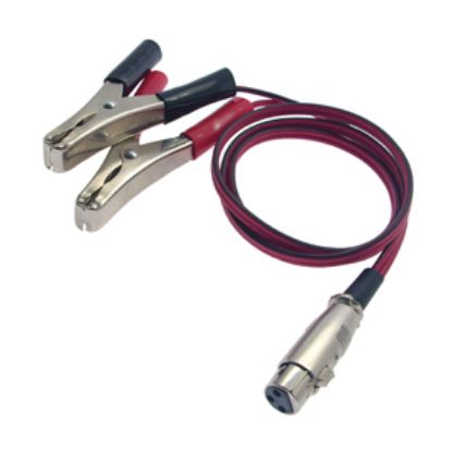 Picture of LEAD XLR SOCKET TO ALLIGATOR CLIP SET L=1m