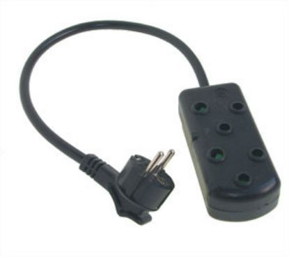 Picture of MULTIPLUG ADAPTER EXTENSION 2x15A TO 2PIN PLUG 500mm