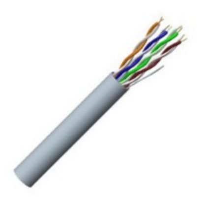 Picture of CAT5E FTP ETHERNET CABLE CCA 8C SOLID GREY - OPEN REEL