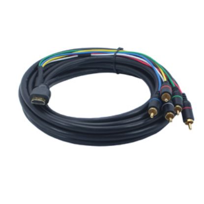 Picture of HDMI 10M LEAD PLUG TO 5xRCA PLUGS