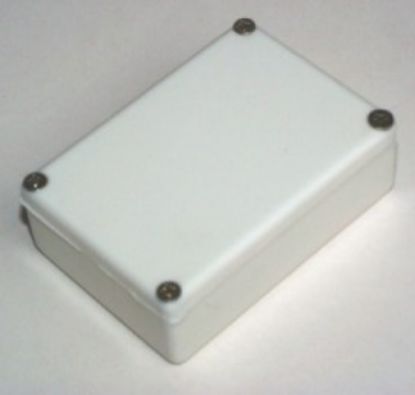 Picture of ABS ENCLOSURE WHITE POT-1W 72x50x25