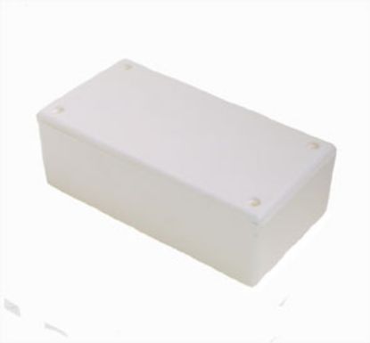 Picture of ABS ENCLOSURE WHITE NO-RIB 131x69x44
