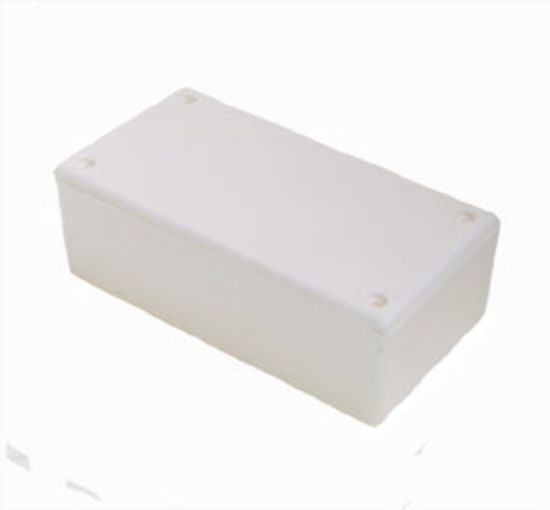 Picture of ABS ENCLOSURE WHITE NO-RIB 131x69x44