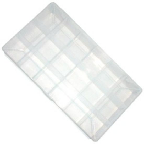 Picture of ABS ENCLOSURE CLEAR 18-COMPARTMENT