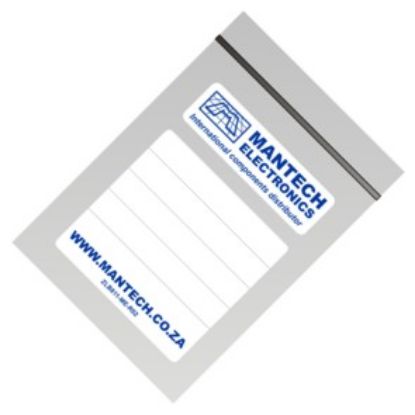 Picture of ZIP SEAL PLASTIC BAG MED MANTECH 80x110mm