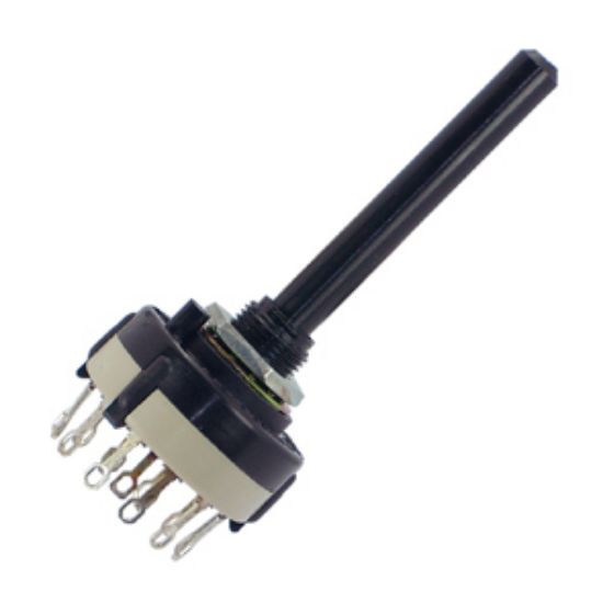 Picture of ROTARY SWITCH 3POL 4POS 30° MBB  SOL TAG
