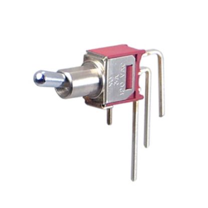 Picture of MINI TOGGLE SWITCH SPDT R/A ON-ON PCB