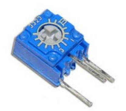Picture of TRIMPOT POTENTIOMETER S-ADJ S-TURN 500E