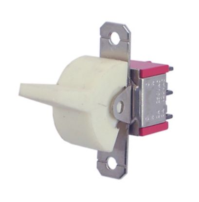 Picture of MINI TOGGLE SWITCH DPDT ON-ON LEV SOL