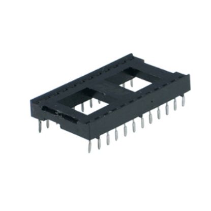 Picture of IC SOCKET DIL24 0.6 D-LEAF S24