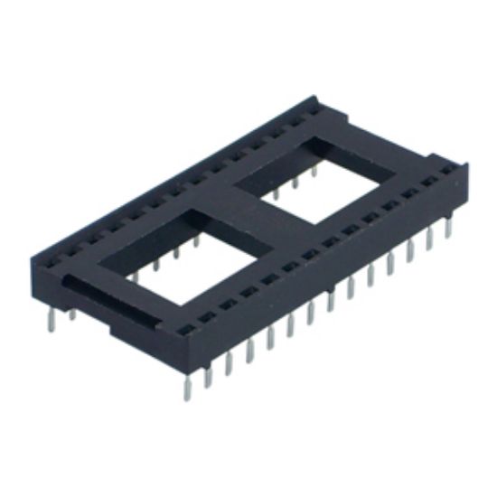 Picture of IC SOCKET DIL 0.6 D-LEAF 28W