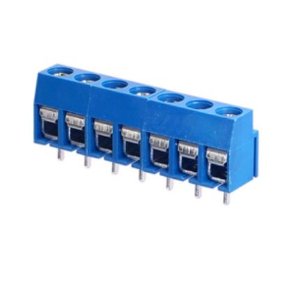 Picture of TERMINAL BLOCK STR PCB 7W P=5.00 BL SQ