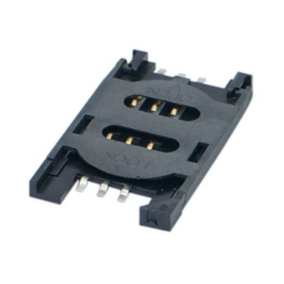Picture of SOCKET SIM 6W SMD VI-SIMA-06-A
