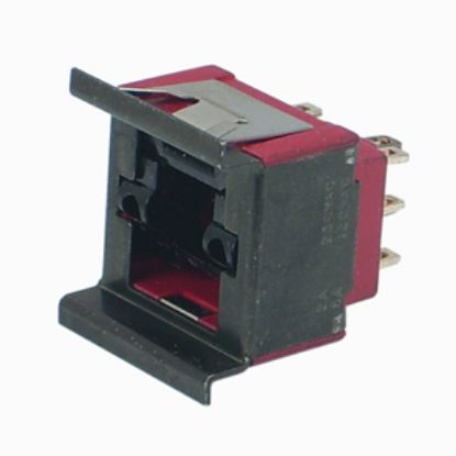 Picture of ROCKER SWITCH DPDT ILL RED SOL