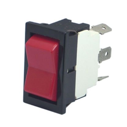 Picture of ROCKER SWITCH SPDT (ON)-OFF-(ON)