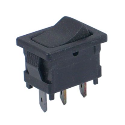 Picture of ROCKER SWITCH SPDT ON-OFF BLK