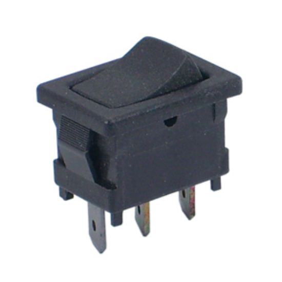 Picture of ROCKER SWITCH SPDT ON-OFF BLK