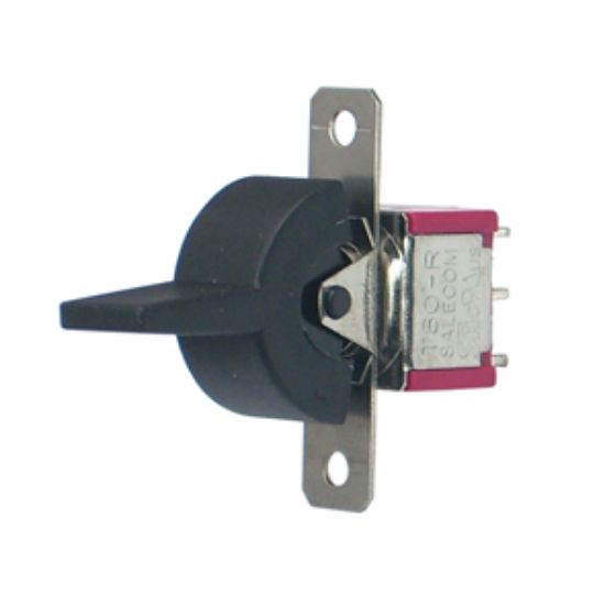 Picture of LEVER TOGGLE SWITCH DPDT ON-OFF-MOM SOLDER