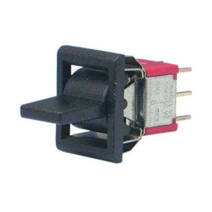 Picture of ROCKER SWITCH DPDT (ON)-OFF-(ON) PCB