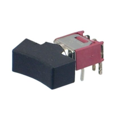 Picture of ROCKER SWITCH SUB-MINI SPDT R/A ON-ON PC