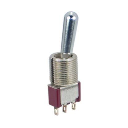 Picture of MINI TOGGLE SWITCH SPDT ON-ON SOLDER