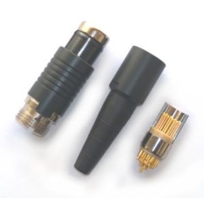 Picture of 19W PUSH PULL LOCKING PLUG SOL TYPE 3PCS