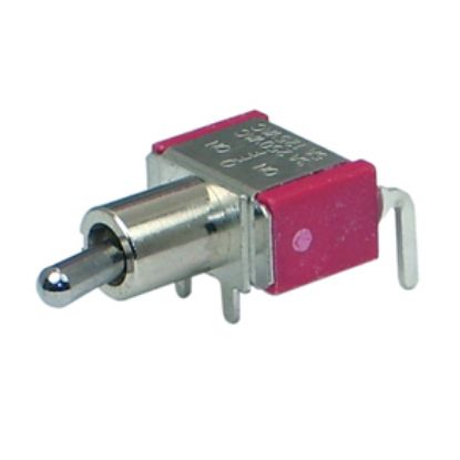 Picture of MINI TOGGLE SWITCH SPDT R/A ON-OFF-ON