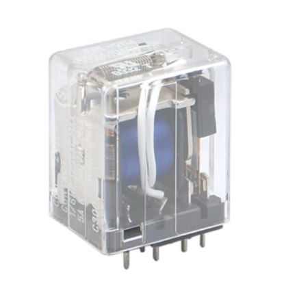 Picture of RELAY QPDT 24V 5A PCB - SQUARE RELAY