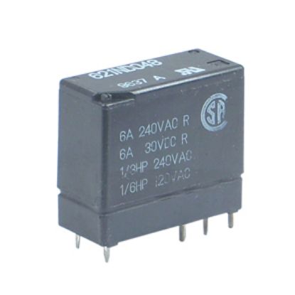 Picture of RELAY SPDT 6A 30VDC 8PCB