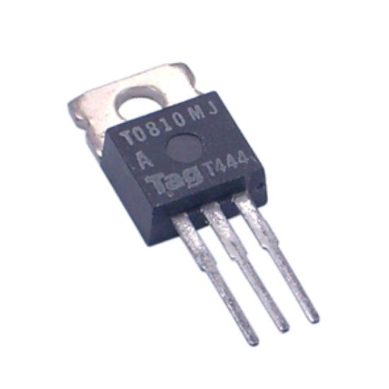 Picture of TRIAC TO220 10mA=Igt 600V 8A ISOL TAB
