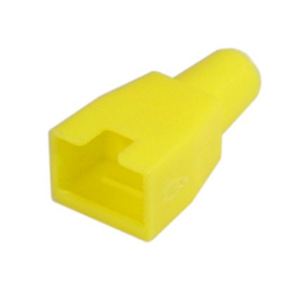 Picture of BOOT RJ45 RND CAB YELLOW 29mm NO BUBBLE