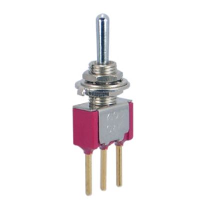 Picture of MINI TOGGLE SWITCH  SPDT ON-ON W/WRAP