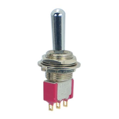 Picture of MINI TOGGLE SWITCH SPDT ON-MOM SOL